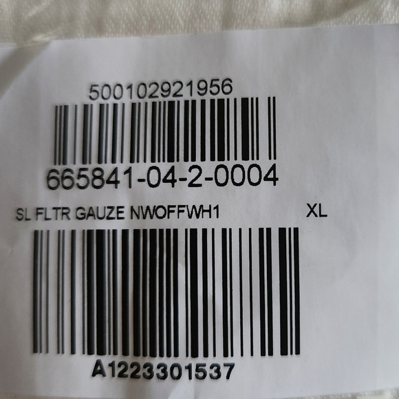 GAP 'New White' Crinkle Gauze Mini Dress Airy Flutter Sleeve Pockets Size XL NWT - Picture 13 of 14